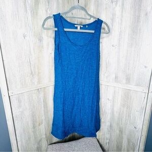 Toad & Co Blue Wave Textured Tank Dress